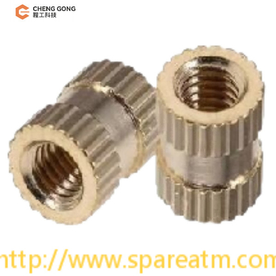 M3*4.5*4 NCR S2 Trolley Copper Nut Untuk Bagian NCR Komponen pengganti