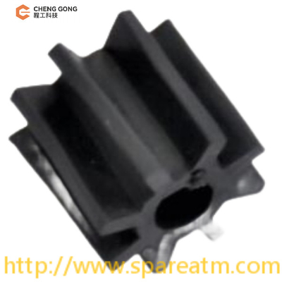 5.7*15.4*13.5 NCR S2 Carriage Rubber Gear 8 Teeth For NCR Parts Replacement Components Plastik Material