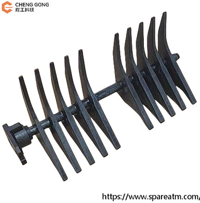 497-0517268-218 Fujitsu GSR50 Platform Plastik Panduan Fujitsu ATM Mesin suku cadang Baru Asli