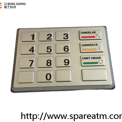 Asli Rusia EPP5 Keypad ATM Penggantian Bagian 49-216686-000e